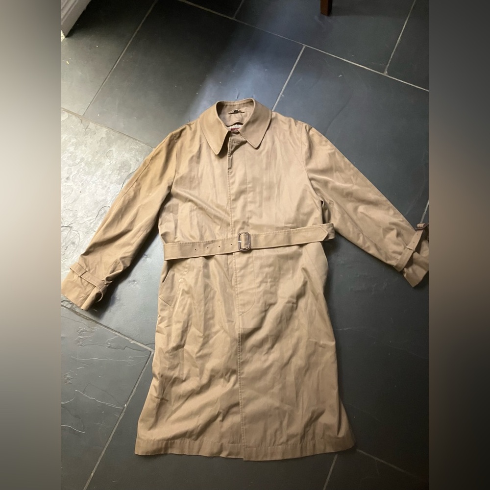 Men’s Size 44R Nordstrom Full Length Button Down Coat